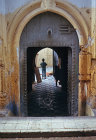 Courtyard of a house, Sali, Morocco